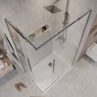 Душевой уголок Grossman Galaxy 110x90x195 300.K33.01.1190.10.00 (хром/прозрачное стекло) - Превью изображения №9 — Интернет-магазин samo.by
