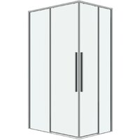 Grossman Galaxy 110x90x195 300.K33.01.1190.10.00 (хром/прозрачное стекло)