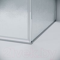 Душевой уголок Grossman Galaxy 130х100х195 120.K33.01.1310.10.02 (хром/стекло шиншилла) - Превью изображения №4 — Интернет-магазин samo.by
