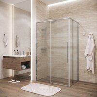Душевой уголок Grossman Galaxy 130х100х195 120.K33.01.1310.10.02 (хром/стекло шиншилла) - Превью изображения №8 — Интернет-магазин samo.by