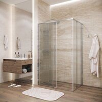 Душевой уголок Grossman Galaxy 130х100х195 120.K33.01.1310.10.02 (хром/стекло шиншилла) - Превью изображения №7 — Интернет-магазин samo.by