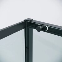 Душевой уголок Grossman Style 110x80x195 120.K33.05.1180.21.00 (черный матовый/прозрачное стекло) - Превью изображения №5 — Интернет-магазин samo.by