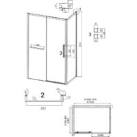 Душевой уголок Grossman Style 110x80x195 120.K33.05.1180.21.00 (черный матовый/прозрачное стекло) - Превью изображения №11 — Интернет-магазин samo.by