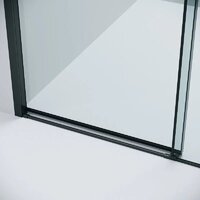 Душевой уголок Grossman Style 110x80x195 120.K33.05.1180.21.00 (черный матовый/прозрачное стекло) - Превью изображения №4 — Интернет-магазин samo.by