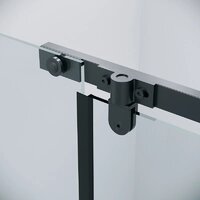 Душевой уголок Grossman Pragma 110x90x195 120.K33.03.1190.21.00 (черный матовый/стекло прозрачное) - Превью изображения №5 — Интернет-магазин samo.by