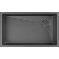 Кухонная мойка ZorG Zerox 74 U / IF Side SF Zurinox PVD Gunblack - Превью изображения №3 — Интернет-магазин samo.by