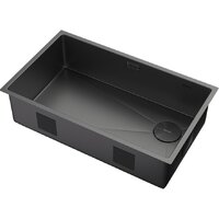 Кухонная мойка ZorG Zerox 74 U / IF Side SF Zurinox PVD Gunblack - Превью изображения №2 — Интернет-магазин samo.by