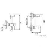 Гигиенический душ FRAP F7503-6 - Превью изображения №2 — Интернет-магазин samo.by