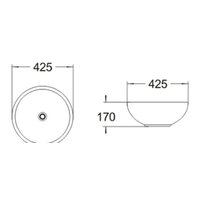 Умывальник SantiLine SL-1065 - Превью изображения №2 — Интернет-магазин samo.by
