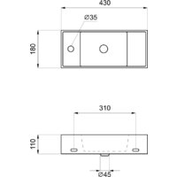 Умывальник Lavinia Boho Bathroom Sink Slim 33311045 - Превью изображения №6 — Интернет-магазин samo.by