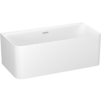 Ванна Wellsee Clermont 150x73 28260101R (пристенная ванна белый глянец, экран, ножки, сифон-автомат хром) - Превью изображения №2 — Интернет-магазин samo.by