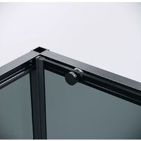Душевая стенка Grossman Galaxy 90x195 200.K33.01.90.42.10 (графит сатин/стекло тонированное) - Превью изображения №4 — Интернет-магазин samo.by