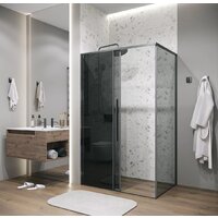 Душевая стенка Grossman Galaxy 90x195 200.K33.01.90.42.10 (графит сатин/стекло тонированное) - Превью изображения №7 — Интернет-магазин samo.by