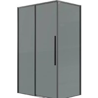 Душевая стенка Grossman Galaxy 90x195 200.K33.01.90.42.10 (графит сатин/стекло тонированное) - Превью изображения №5 — Интернет-магазин samo.by