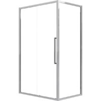 Grossman Cosmo 110x80x195 120.K33.02.1180.10.00 (хром/прозрачное стекло)