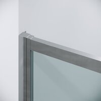 Душевой уголок Grossman Cosmo 100x90x195 120.K33.02.1090.10.00 (хром/прозрачное стекло) - Превью изображения №3 — Интернет-магазин samo.by