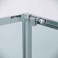 Душевой уголок Grossman Cosmo 100x90x195 120.K33.02.1090.10.00 (хром/прозрачное стекло) - Превью изображения №4 — Интернет-магазин samo.by