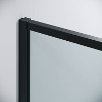 Душевая стенка Grossman Galaxy 100х195 200.K33.01.100.21.00 (черный матовый/стекло прозрачное) - Превью изображения №2 — Интернет-магазин samo.by