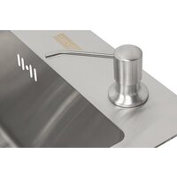Кухонная мойка ARFEKA ECO AR мойка 600*500, коландер F, дозатор SATIN DECOR - Превью изображения №3 — Интернет-магазин samo.by