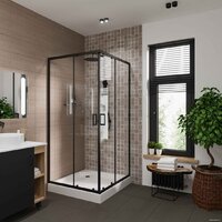 Душевой уголок Niagara NG-6888-08 80x80 (черный) - Превью изображения №2 — Интернет-магазин samo.by