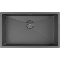 Кухонная мойка ZorG Zerox 74 U / IF Zurinox PVD Gunblack - Превью изображения №3 — Интернет-магазин samo.by