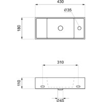 Умывальник Lavinia Boho Bathroom Sink Slim 33311044 - Превью изображения №6 — Интернет-магазин samo.by