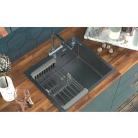 Кухонная мойка ARFEKA Eco AR 600*500 Satin - Превью изображения №5 — Интернет-магазин samo.by