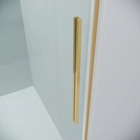 Душевой уголок Grossman Galaxy 130х100х195 120.K33.01.1310.32.00 (золото сатин/прозрачное стекло) - Превью изображения №2 — Интернет-магазин samo.by