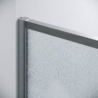 Душевая стенка Grossman Galaxy 100х195 200.K33.01.100.10.02 (хром/стекло шиншилла) - Превью изображения №3 — Интернет-магазин samo.by