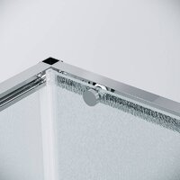Душевая стенка Grossman Galaxy 100х195 200.K33.01.100.10.02 (хром/стекло шиншилла) - Превью изображения №5 — Интернет-магазин samo.by