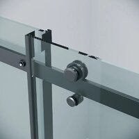 Душевой уголок Grossman Classic 100x70x195 120.K33.04.1070.21.00 (черный матовый/стекло прозрачное) - Превью изображения №3 — Интернет-магазин samo.by