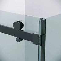 Душевой уголок Grossman Classic 100x70x195 120.K33.04.1070.21.00 (черный матовый/стекло прозрачное) - Превью изображения №5 — Интернет-магазин samo.by