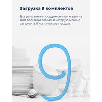 Отдельностоящая посудомоечная машина MAUNFELD MWF08B - Превью изображения №27 — Интернет-магазин samo.by