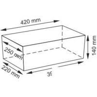 Корзина Wasserkraft Lossa WB-120-L - Превью изображения №6 — Интернет-магазин samo.by