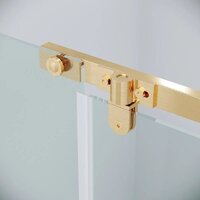 Душевой уголок Grossman Pragma 110x90x195 120.K33.03.1190.32.00 (золото сатин/стекло прозрачное) - Превью изображения №6 — Интернет-магазин samo.by