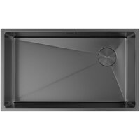 Кухонная мойка ZorG Zerox 74 U / IF Side SF PVD Gunblack - Превью изображения №3 — Интернет-магазин samo.by