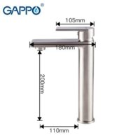 Смеситель Gappo G1099-22 - Превью изображения №4 — Интернет-магазин samo.by