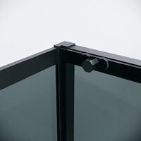 Душевой уголок Grossman Style 100x90x195 120.K33.05.1190.21.10 (черный матовый/тонированное стекло) - Превью изображения №5 — Интернет-магазин samo.by