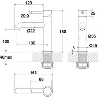 Смеситель Whitecross Y Y1211NIB (брашированный никель) - Превью изображения №3 — Интернет-магазин samo.by