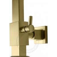 Душевая система  Filarete Waterfall FL2010 (матовое золото) - Превью изображения №8 — Интернет-магазин samo.by