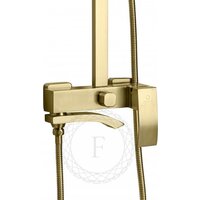 Душевая система  Filarete Waterfall FL2010 (матовое золото) - Превью изображения №6 — Интернет-магазин samo.by