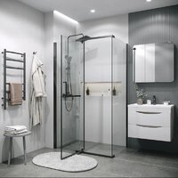 Душевой уголок Grossman Pragma 110x90x195 120.K33.03.1190.42.00 (графит сатин/стекло прозрачное) - Превью изображения №10 — Интернет-магазин samo.by