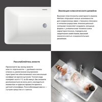 Ванна Wellsee Cute Twin S 168x75 23830104R (отдельностоящая ванна белый глянец, экран, ножки, сифон-автомат золото) - Превью изображения №5 — Интернет-магазин samo.by