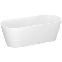 Ванна Wellsee Shell 180x80 28170402R (отдельностоящая ванна белый глянец, экран, ножки, сифон-автомат глянцевый белый) - Превью изображения №2 — Интернет-магазин samo.by