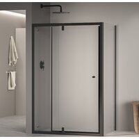 RGW PA-44B (PA-02B + Z-050-1B) 41084410-014 120x100 (черный/прозрачное стекло)