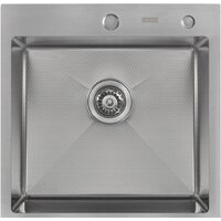 Кухонная мойка ARFEKA Eco AR 500*500 Satin Decor - Превью изображения №2 — Интернет-магазин samo.by