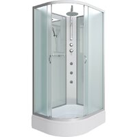 Душевая кабина Niagara NG-33084-14RBKTG 100x80 (матовое стекло) - Превью изображения №1 — Интернет-магазин samo.by