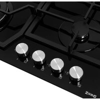 Варочная панель ZorG HAG61 FDW black silver - Превью изображения №3 — Интернет-магазин samo.by