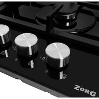 Варочная панель ZorG HAG61 FDW black silver - Превью изображения №4 — Интернет-магазин samo.by