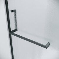 Душевой уголок Grossman Pragma 120x90x195 120.K33.03.1290.21.02 (черный матовый/стекло шиншилла) - Превью изображения №2 — Интернет-магазин samo.by